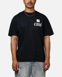 Carre Eternal Garden Heavyweight T-Shirt Black Acidwash 9 Carre Eternal Garden Heavyweight T-Shirt Black Acidwash -Culture Kings 02053727 YB017 mens 0020