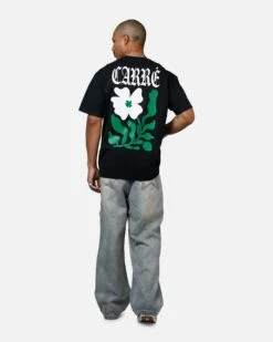 Carre Eternal Garden Heavyweight T-Shirt Black Acidwash 13 Carre Eternal Garden Heavyweight T-Shirt Black Acidwash -Culture Kings 02053727 YB017 mens 0060