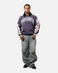The Hundreds Ivy Crewneck Purple -Culture Kings 02053749 YP200 mens 0030