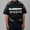 Loiter Cyber Zip V2 T-Shirt Black -Culture Kings 02053779 YB001 mens 0010