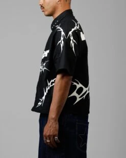 Loiter Cyber Zip V2 T-Shirt Black 12 Loiter Cyber Zip V2 T-Shirt Black -Culture Kings 02053779 YB001 mens 0050