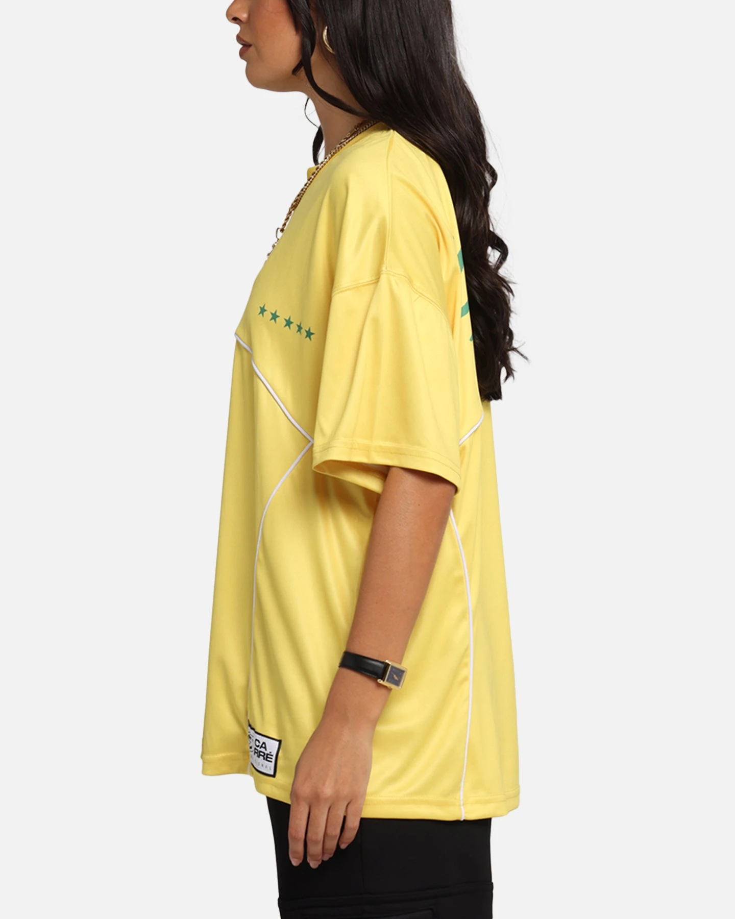 Carre Trainer T-Shirt Yellow/Green 8 Carre Trainer T-Shirt Yellow/Green - Image 6