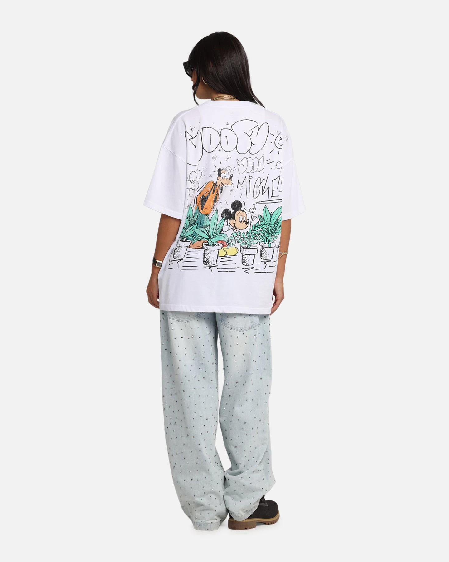 American Thrift Disney Best Friend's T-Shirt White 5 American Thrift Disney Best Friend's T-Shirt White - Image 3