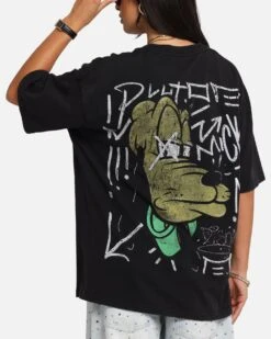 American Thrift Disney Pluto T-Shirt Black -Culture Kings 02053857 YB001 womens 0070