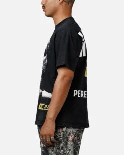 UFC By Culture Kings Magomed Ankalaev 313 T-Shirt Black Acidwash -Culture Kings 02053962 YB017 mens 0050