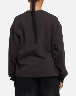 Mitchell & Ness Women's Chicago Bulls Arch Logo Crewneck Overdyed Black -Culture Kings 02053963 YO325 womens 0030