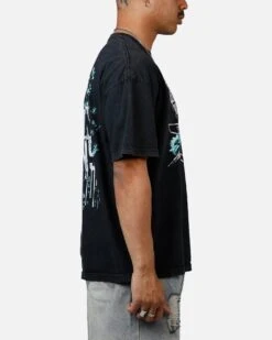 Culture Kings X WWE Seth Rollins Wrestlemania XLI Vintage T-Shirt Black Acidwash -Culture Kings 02053999 YB017 mens 0040