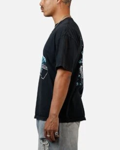 Culture Kings X WWE Seth Rollins Wrestlemania XLI Vintage T-Shirt Black Acidwash -Culture Kings 02053999 YB017 mens 0050