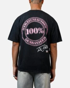 Culture Kings X WWE Trish Stratus Wrestlemania XLI Vintage T-Shirt Black Acidwash -Culture Kings 02054002 YB017 mens 0020