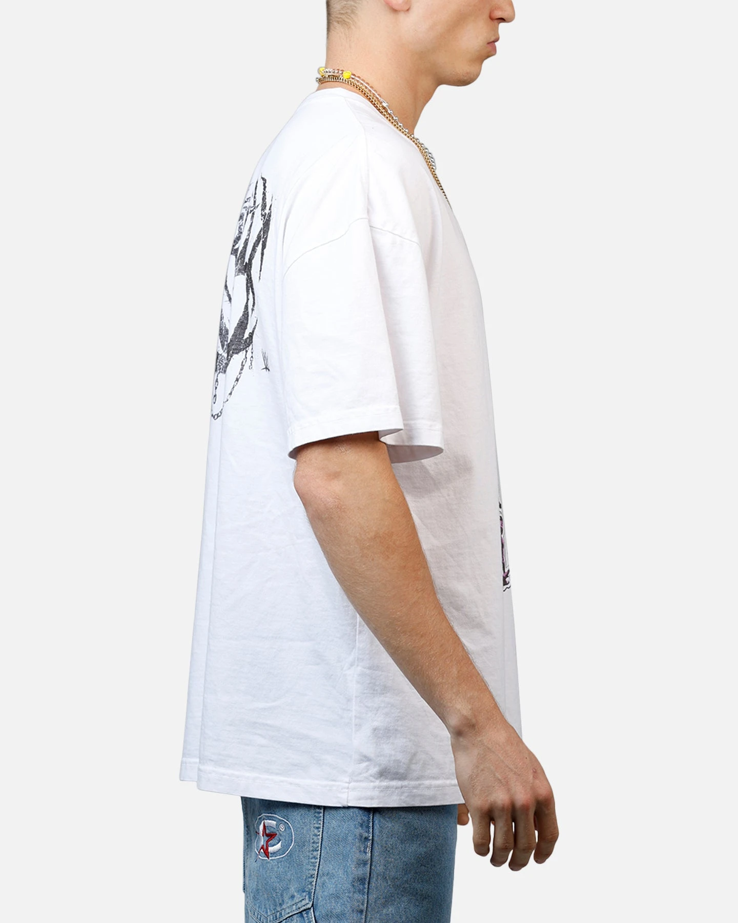 Culture Kings X WWE Rhea Ripley Wrestlemania XLI Vintage T-Shirt White 6 Culture Kings X WWE Rhea Ripley Wrestlemania XLI Vintage T-Shirt White - Image 4