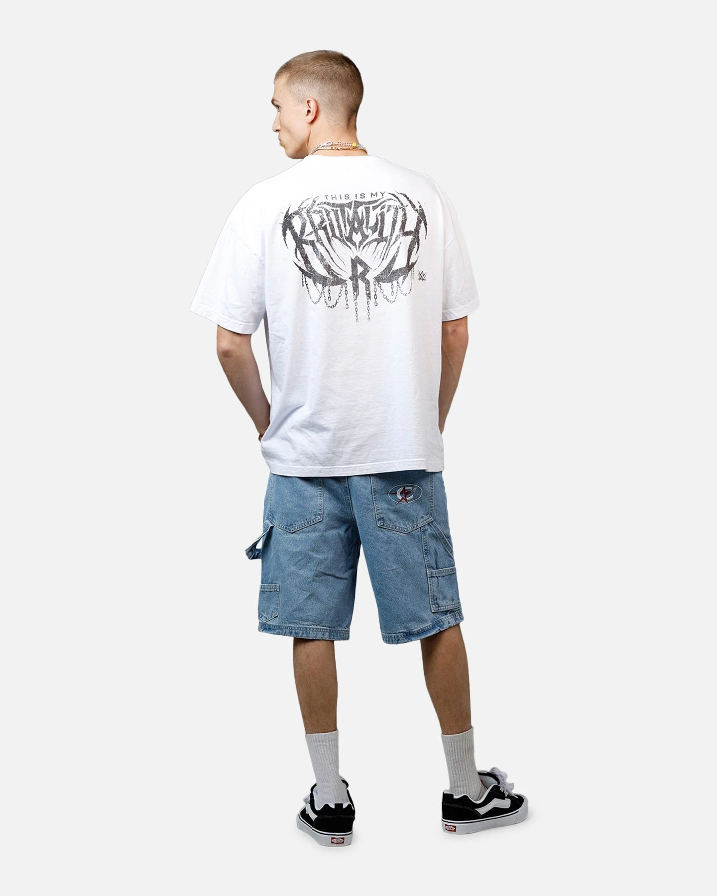 Culture Kings X WWE Rhea Ripley Wrestlemania XLI Vintage T-Shirt White 8 Culture Kings X WWE Rhea Ripley Wrestlemania XLI Vintage T-Shirt White - Image 6