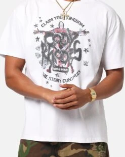 Culture Kings X WWE Cody Rhodes Wrestlemania XLI Heavy T-Shirt White -Culture Kings 02054015 YW100 mens 000070