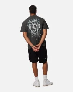 Culture Kings X WWE Seth Rollins Wrestlemania XLI Heavy T-Shirt Black Wash -Culture Kings 02054018 YB295 mens 000040