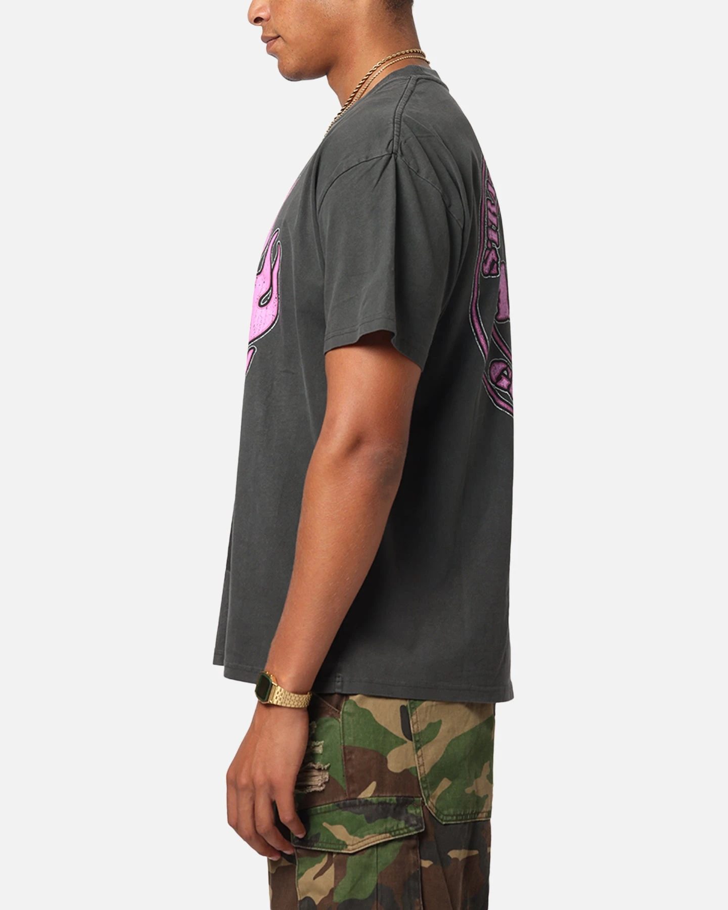 Culture Kings X WWE Trish Stratus Wrestlemania XLI Heavy T-Shirt Black Wash 7 Culture Kings X WWE Trish Stratus Wrestlemania XLI Heavy T-Shirt Black Wash - Image 5