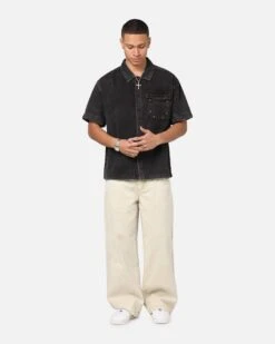 Saint Morta Rodeo Drive Button Up Shirt Black -Culture Kings 02054129 YB001 mens 0040