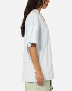 Carre Con Star Oversized T-Shirt Baby Blue -Culture Kings 02054148 YB393 womens 0050