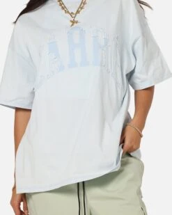 Carre Con Star Oversized T-Shirt Baby Blue -Culture Kings 02054148 YB393 womens 0070