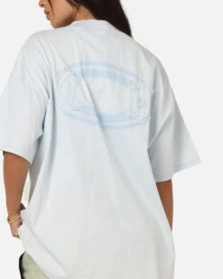 Carre Con Star Oversized T-Shirt Baby Blue -Culture Kings 02054148 YB393 womens 0080