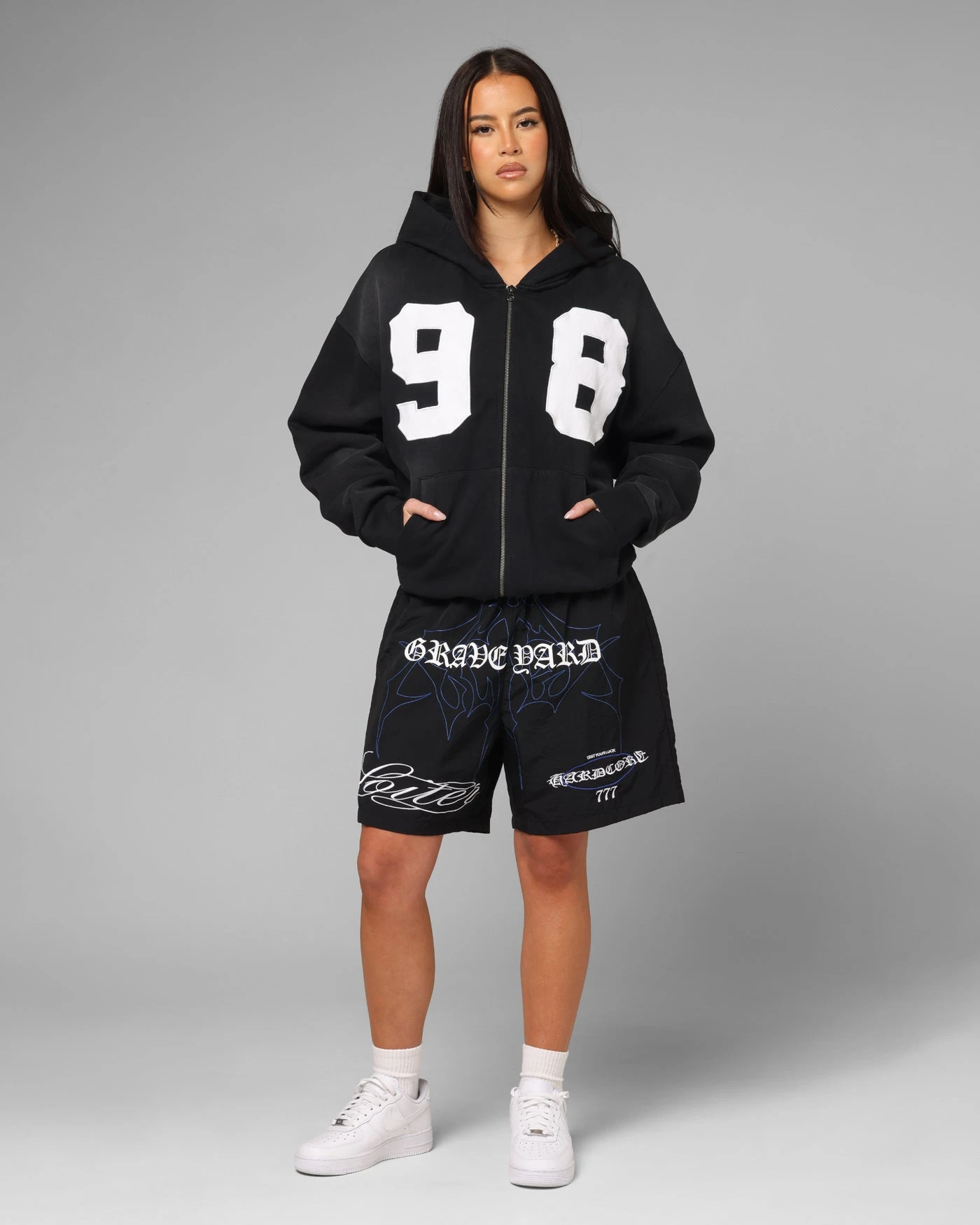 Loiter Cosmos Hoodie Washed Black 4 Loiter Cosmos Hoodie Washed Black - Image 2