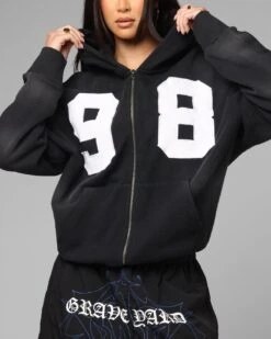 Loiter Cosmos Hoodie Washed Black 13 Loiter Cosmos Hoodie Washed Black -Culture Kings 02054165 YW607 womens 0060