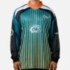 Carre All Star Football Long Sleeve T-Shirt Multi/Green