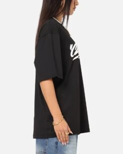 Carre Graffiti Jersey T-Shirt Black -Culture Kings 02054190 YB001 womens 0040