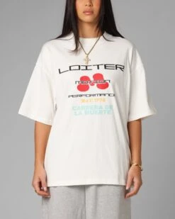 Loiter Performance Premium T-Shirt Off White