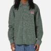 Carre Motion Long Sleeve Button Up Shirt Green Check 1 Carre Motion Long Sleeve Button Up Shirt Green Check -Culture Kings 02054269 YG917 mens 0010