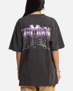 Culture Kings X WWE Damian Priest Wrestlemania XLI Heavy T-Shirt Black Wash -Culture Kings 02054290 YB295 womens 00020