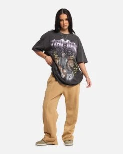 Culture Kings X WWE Damian Priest Wrestlemania XLI Heavy T-Shirt Black Wash -Culture Kings 02054290 YB295 womens 00030