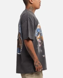 Culture Kings X WWE Jey Uso Wrestlemania XLI Heavy T-Shirt Black Wash -Culture Kings 02054291 YB295 mens 00050