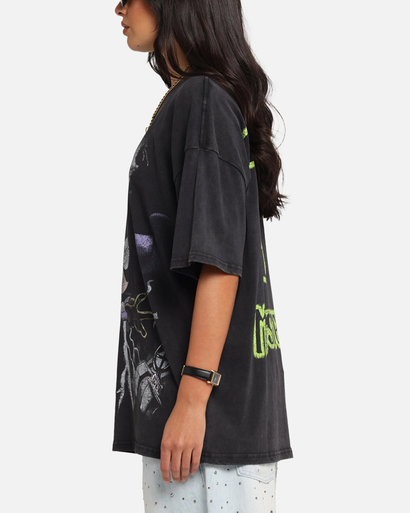 73 Studio X South Park Mysterion Vintage T-Shirt Black Acidwash 8 73 Studio X South Park Mysterion Vintage T-Shirt Black Acidwash - Image 6