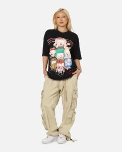 73 Studio X South Park WTF Vintage T-Shirt Black Acidwash -Culture Kings 02054336 YB017 womens 0030