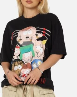 73 Studio X South Park WTF Vintage T-Shirt Black Acidwash -Culture Kings 02054336 YB017 womens 0070