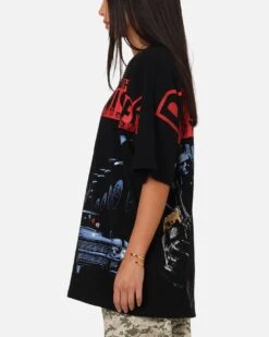 American Thrift Marvel The Punisher All Over Print T-Shirt Black -Culture Kings 02054351 YB001 womens 0060