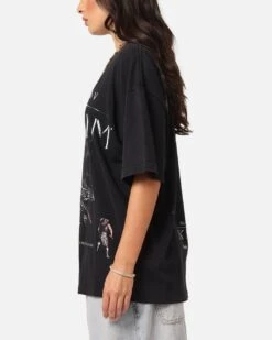 73 Studio X The Elder Scrolls V: Skyrim Aludin Vintage T-Shirt Black Acidwash -Culture Kings 02054576 YB017 womens 000060