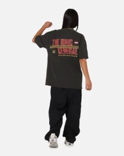 Culture Kings X WWE Gunther Summer Slam Heavy T-Shirt Black Wash -Culture Kings 02054772 YB295 womens 0040