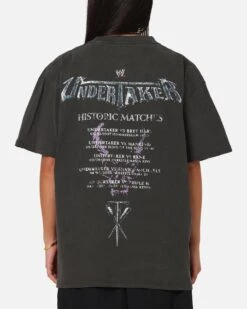 Culture Kings X WWE The Undertaker Summer Slam Heavy T-Shirt Black Wash 11 Culture Kings X WWE The Undertaker Summer Slam Heavy T-Shirt Black Wash -Culture Kings 02054774 YB295 womens 0020