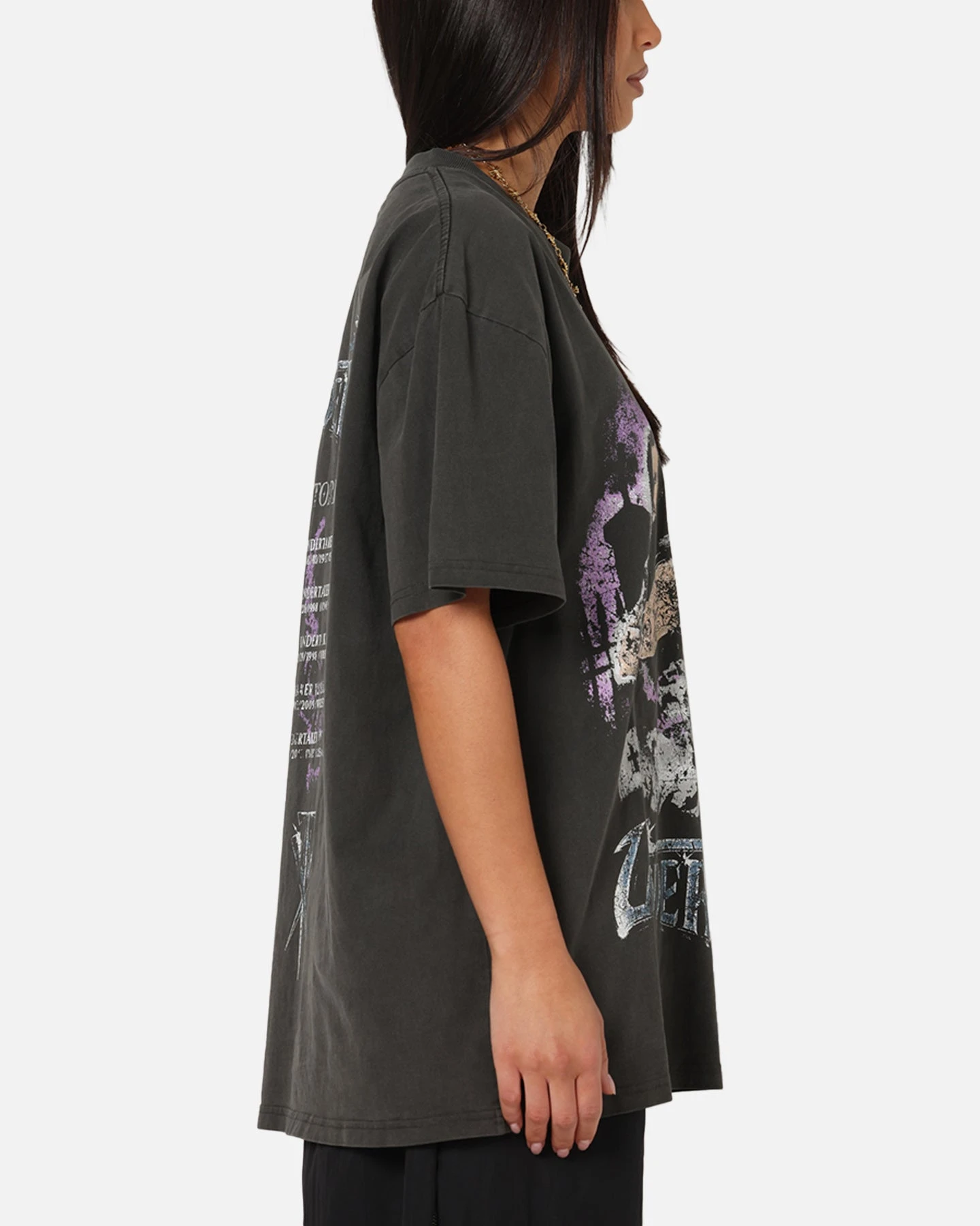 Culture Kings X WWE The Undertaker Summer Slam Heavy T-Shirt Black Wash 7 Culture Kings X WWE The Undertaker Summer Slam Heavy T-Shirt Black Wash - Image 5