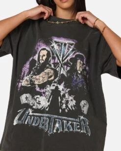 Culture Kings X WWE The Undertaker Summer Slam Heavy T-Shirt Black Wash 16 Culture Kings X WWE The Undertaker Summer Slam Heavy T-Shirt Black Wash -Culture Kings 02054774 YB295 womens 0070