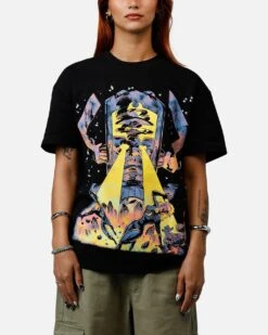 American Thrift Marvel Fantastic Four Galactus Vintage T-Shirt Black