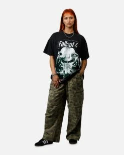 73 Studio X Fallout '15 Fallout 4 Vintage T-Shirt Off Black -Culture Kings 02055118 YO124 womens 0030