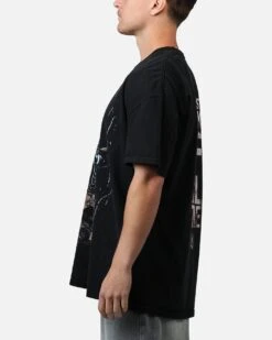 Culture Kings X WWE LWO Rey Mysterio T-Shirt Black -Culture Kings 02055521 YB001 mens 0050