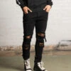 Saint Morta Rework Jeans Black 1 Saint Morta Rework Jeans Black -Culture Kings 03002782 YB001 mens 00010