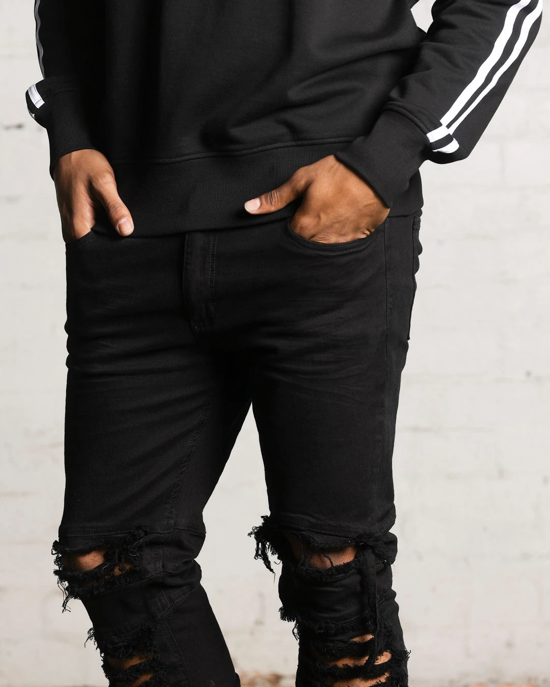 Saint Morta Rework Jeans Black 6 Saint Morta Rework Jeans Black - Image 4