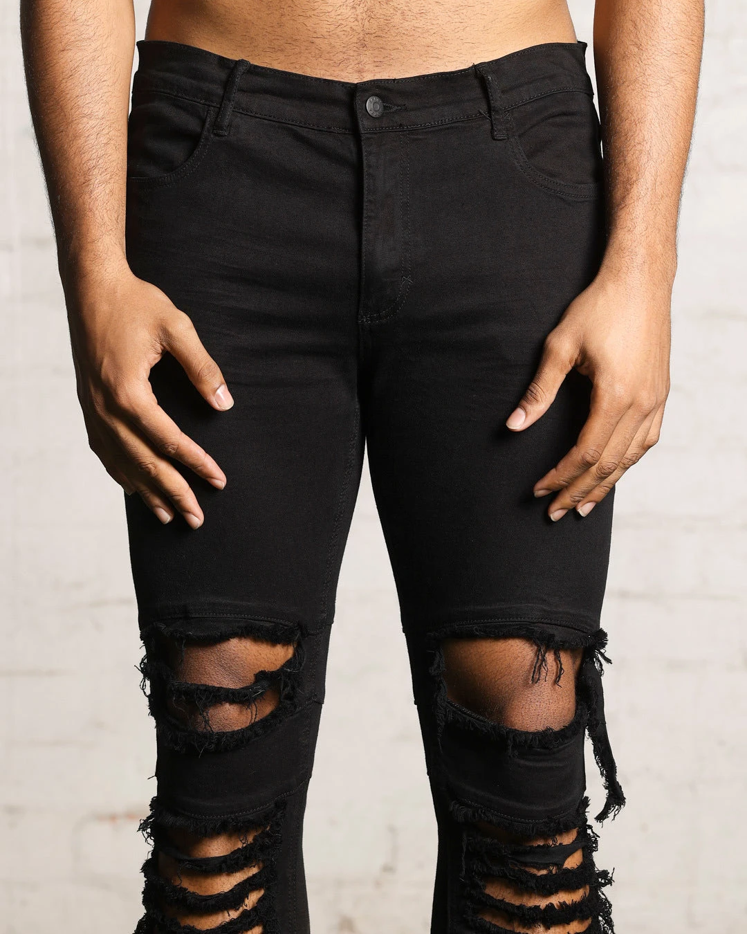 Saint Morta Rework Jeans Black 9 Saint Morta Rework Jeans Black - Image 7