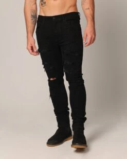 Saint Morta Diamond Summum Jeans Black 26 Saint Morta Diamond Summum Jeans Black -Culture Kings 03003188 YB001 mens 000010 b2dd8e20 2451 4fc2 83bd 05260c0e64f1