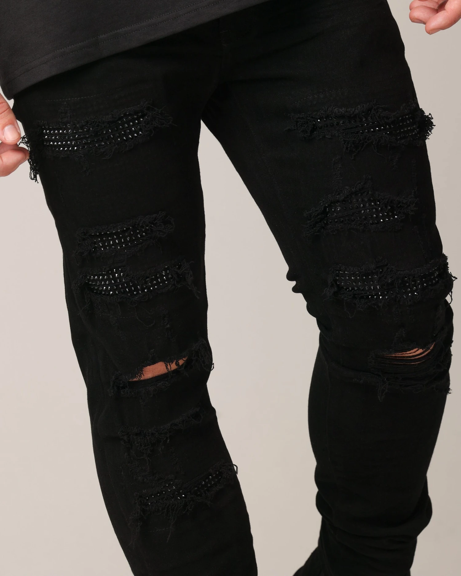 Saint Morta Diamond Summum Jeans Black 5 Saint Morta Diamond Summum Jeans Black - Image 3