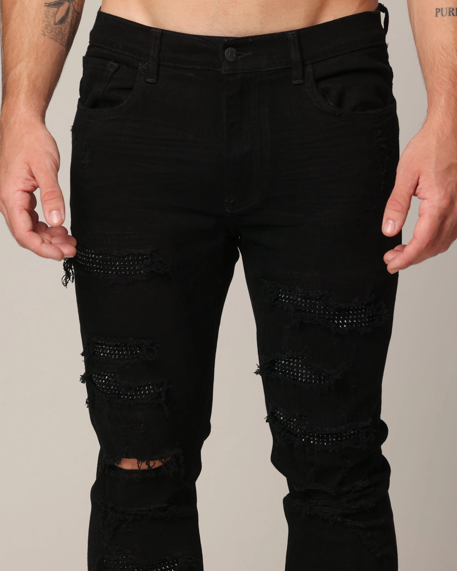 Saint Morta Diamond Summum Jeans Black 9 Saint Morta Diamond Summum Jeans Black - Image 7