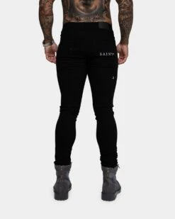 Saint Morta Prima Summum Jeans Black/Grey 10 Saint Morta Prima Summum Jeans Black/Grey -Culture Kings 03005008 YB006 mens 0033